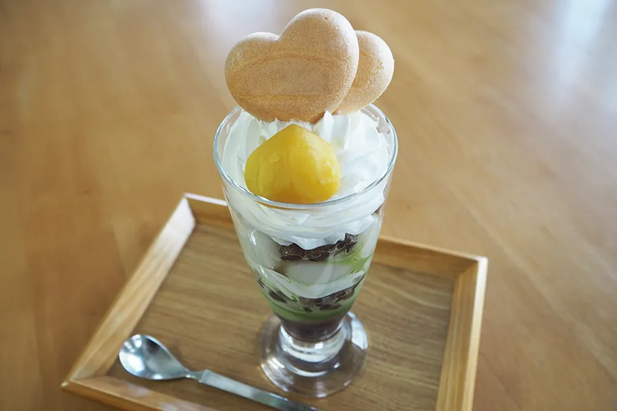 抹茶パフェ
